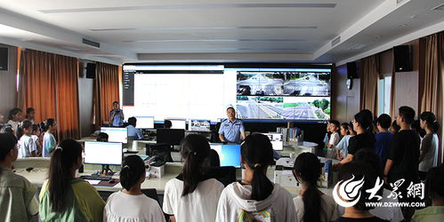 大众网东营小记者 小交警 职业体验活动顺利举行